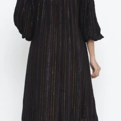 Rayon Party Wear Dress In Black And Grey With Thread Work -goodsmile.info shop 1696345 A3