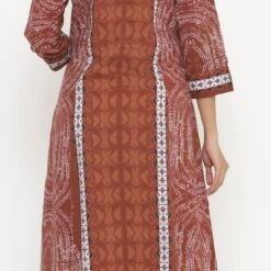 Cotton Festive Dress In Multicolor With Bandhej Work -goodsmile.info shop 1696349 A3