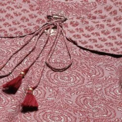 Rayon Casual Dress In Purple And Violet With Floral Work -goodsmile.info shop 1763557 A4