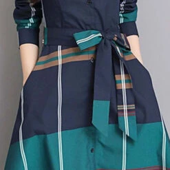 Rayon Party Wear Dress In Blue With Digital Print Work