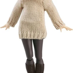 Max Factory Figma Female Body (Chiaki) With Off-the-Shoulder Sweater Dress