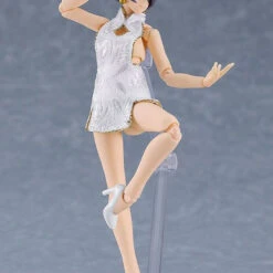 Max Factory Figma Female Body (Mika) With Mini Skirt Chinese Dress Outfit (White) (figma Styles) -goodsmile.info shop 4545784069134 f884f339c35722dc40146f2b3366eecd 63513.1697513133