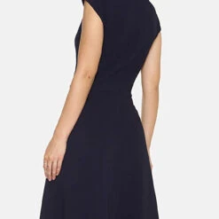 Rayon Casual Dress In Blue With Thread Work -goodsmile.info shop A637022575589341824