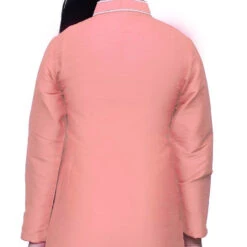 Dupion Silk Girls Dress In Pink And Majenta With Embroidered Work -goodsmile.info shop A637473483310530251