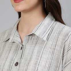 Cotton Casual Dress In Multicolor With Printed Work -goodsmile.info shop A637892492180260596