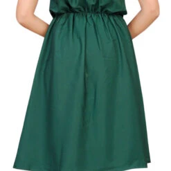 Crepe Silk Casual Dress In Green With Thread Work -goodsmile.info shop A638088633680705928