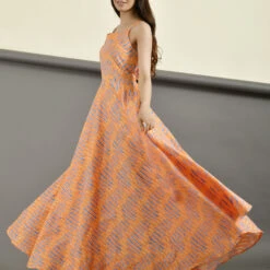 Cotton Designer Dress In Pink And Majenta With Lehariya Work -goodsmile.info shop A638230334037285209