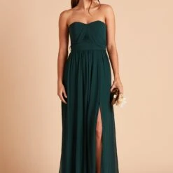 Grace Convertible Dress - Emerald -goodsmile.info shop BIRDY GREY GRACE CONVERTIBLE SLIT BRIDESMAID DRESS EMERALD 02