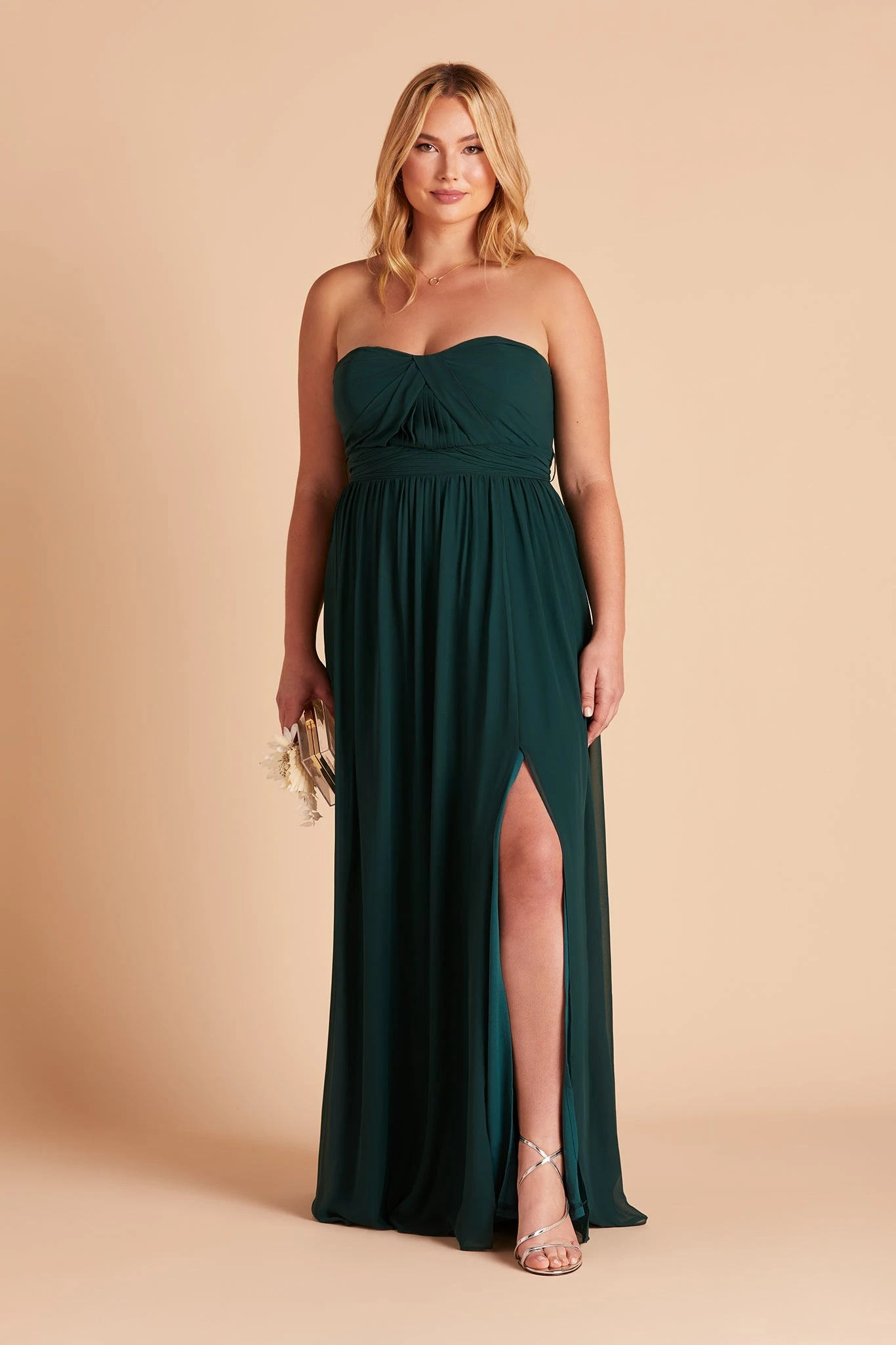 Grace Convertible Dress - Emerald - Image 14