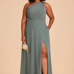 Kira Dress - Sea Glass -goodsmile.info shop BIRDY GREY KIRA SLIT PLUS SIZE CHIFFON BRIDESMAID SEAGLASS 04 8c83e3f9 91a8 4e99 8312 5d43d0f8cd16