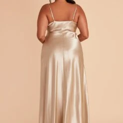 Lisa Long Shiny Satin Dress - Neutral Champagne -goodsmile.info shop BIRDY GREY LISA LONG SATIN PLUS SIZE BRIDESMAID DRESS NEUTRAL CHAMPAGNE 06 09f02f23 d234 4723 a5db 079a78f95c10