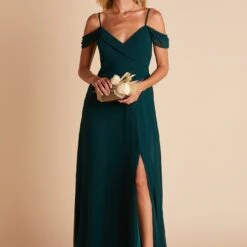 Spence Convertible Dress - Emerald -goodsmile.info shop BIRDY GREY SPENCE CONVERTIBLE SLIT BRIDESMAID EMERALD 01