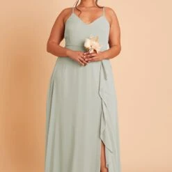 Theresa Chiffon Dress - Sage -goodsmile.info shop BIRDY GREY THERESA PLUS SIZE BRIDESMAID DRESS SAGE 01 64d1a527 70d9 447e bde7 cf8ccdcc5105