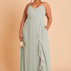 Theresa Chiffon Dress - Sage -goodsmile.info shop BIRDY GREY THERESA PLUS SIZE BRIDESMAID DRESS SAGE 05 1897e8ef bb1e 4fab a56c 366489feae10