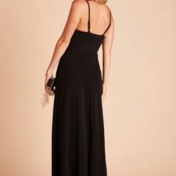 Ash Crepe Dress - Black -goodsmile.info shop b58a8fe4606aafcc8a1799240e7d0633