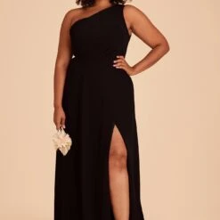Kira Dress - Black -goodsmile.info shop black kira slit plus size bridesmaid dress 01 7f8fd1cd 7c01 4817 8e02 906b15c5045b