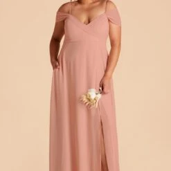 Spence Convertible Dress - Dusty Rose -goodsmile.info shop dusty rose spence slit plus size convertible bridesmaid dress 03