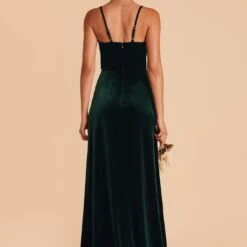 Ash Velvet Dress - Emerald -goodsmile.info shop emerald ash velvet bridesmaid dress 03