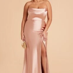 Mia Shiny Satin Convertible Dress - Rose Gold -goodsmile.info shop rose gold mia plus size convertible satin bridesmaid dress 03 e05a861d b77d 41a3 8910 a63f392a32fa