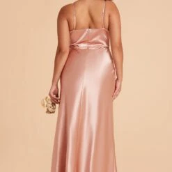 Mia Shiny Satin Convertible Dress - Rose Gold -goodsmile.info shop rose gold mia plus size convertible satin bridesmaid dress 05 6fa46039 73a5 4b70 82df 0adbdd6801a6
