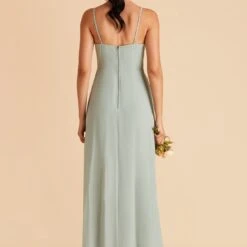 Amy Chiffon Dress - Sage -goodsmile.info shop sage amy bridesmaid dress 04