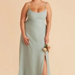 Amy Chiffon Dress - Sage -goodsmile.info shop sage amy plus size bridesmaid dress 05 6ce41d4b f1f9 4ec7 9418 8489340d3a45