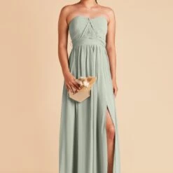 Grace Convertible Dress - Sage -goodsmile.info shop sage grace convertible slit chiffon bridesmaid dress 02