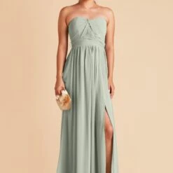 Grace Convertible Dress - Sage -goodsmile.info shop sage grace convertible slit chiffon bridesmaid dress 03