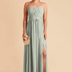 Grace Convertible Dress - Sage -goodsmile.info shop sage grace convertible slit chiffon bridesmaid dress 04