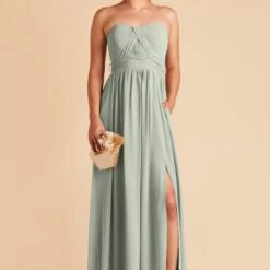 Grace Convertible Dress - Sage -goodsmile.info shop sage grace convertible slit chiffon bridesmaid dress 05