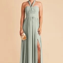 Grace Convertible Dress - Sage -goodsmile.info shop sage grace convertible slit chiffon bridesmaid dress 06