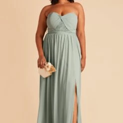 Grace Convertible Dress - Sage -goodsmile.info shop sage grace plus size convertible slit chiffon bridesmaid dress 01 6137f78b c788 4eba 9bca 5ad45eb127f7