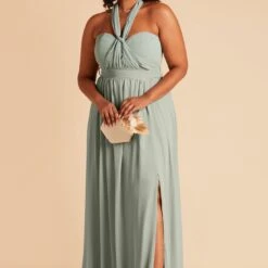 Grace Convertible Dress - Sage -goodsmile.info shop sage grace plus size convertible slit chiffon bridesmaid dress 04 ea6f977d b6ff 4427 9d59 d585ec821e4c