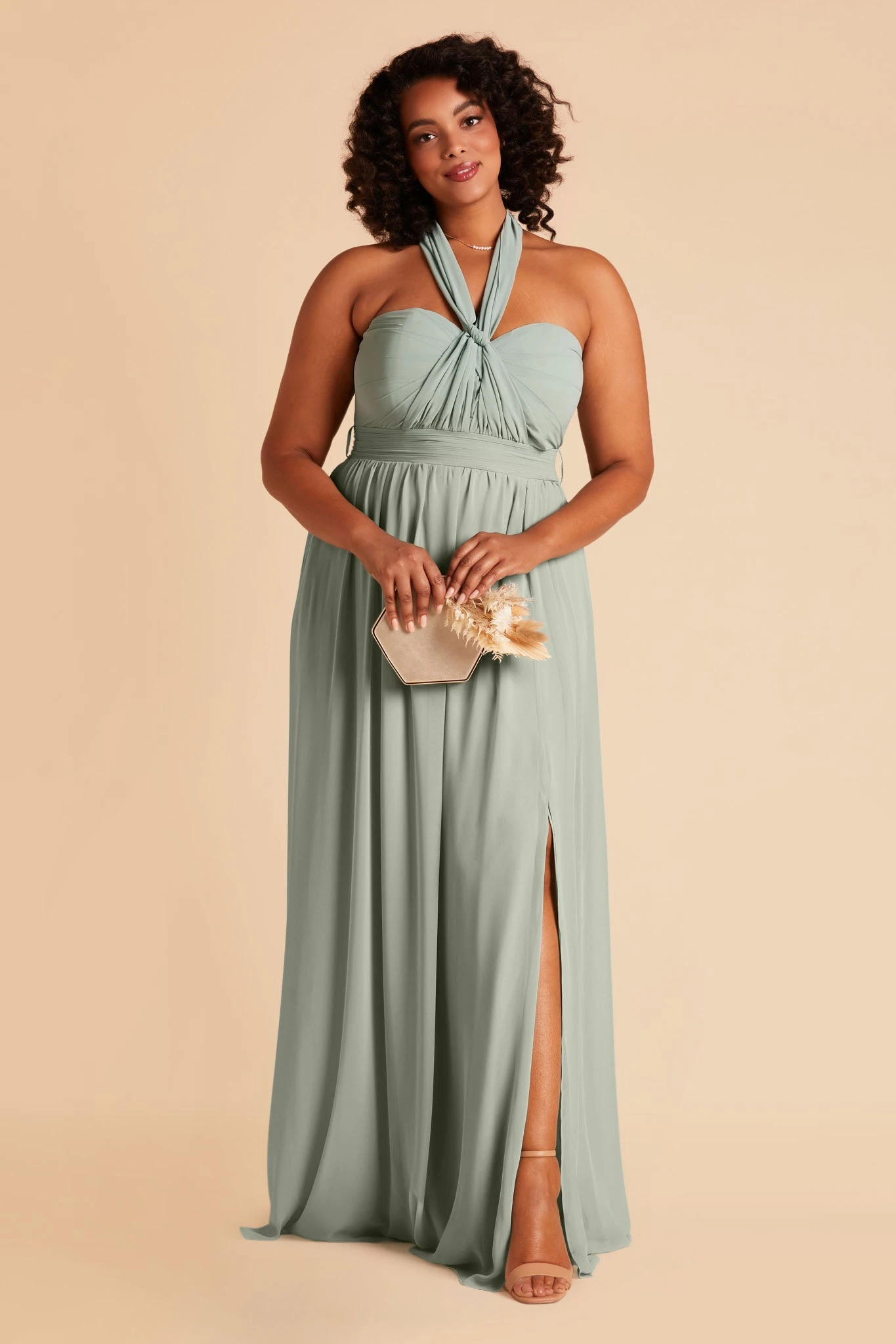 Grace Convertible Dress - Sage - Image 16
