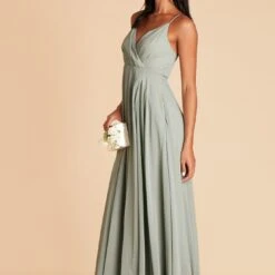 Kaia Dress - Sage -goodsmile.info shop sage kaia chiffon bridesmaid dress 06
