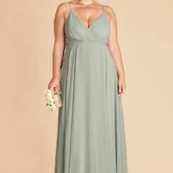 Kaia Dress - Sage -goodsmile.info shop sage kaia plus size chiffon bridesmaid dress 01 6b6a7257 5f11 4e2e b8f5 7b164dc5c7ce